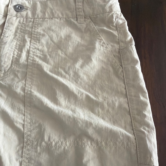 Patagonia Boys Trail Shorts Khaki Size XL 14-16 Nylon Adjustable Waist - Picture 3 of 9